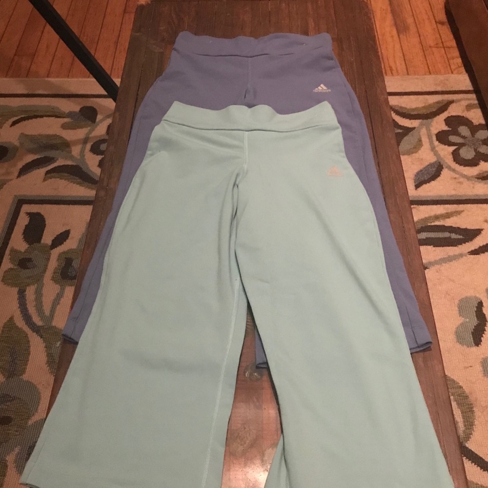Adidas Cropped Yoga Pants